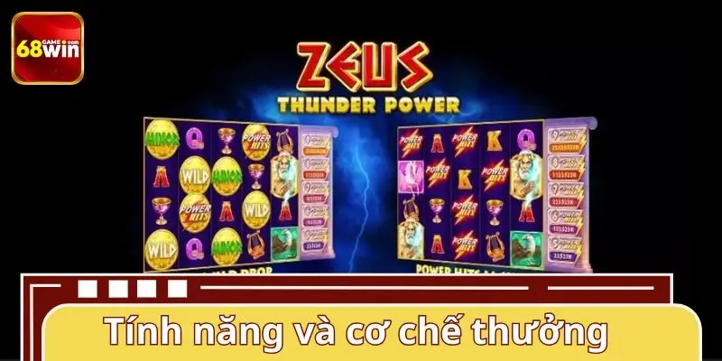 Hệ thống biểu tượng và cơ chế thưởng trong slot game Zeus