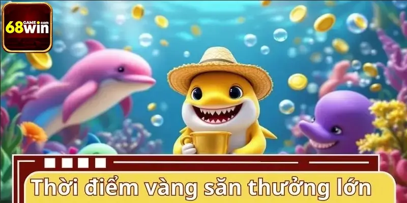 Thời điểm vàng săn thưởng lớn trong Bắn cá Vua Thủy Tề Thời điểm vàng săn thưởng lớn trong Bắn cá Vua Thủy Tề